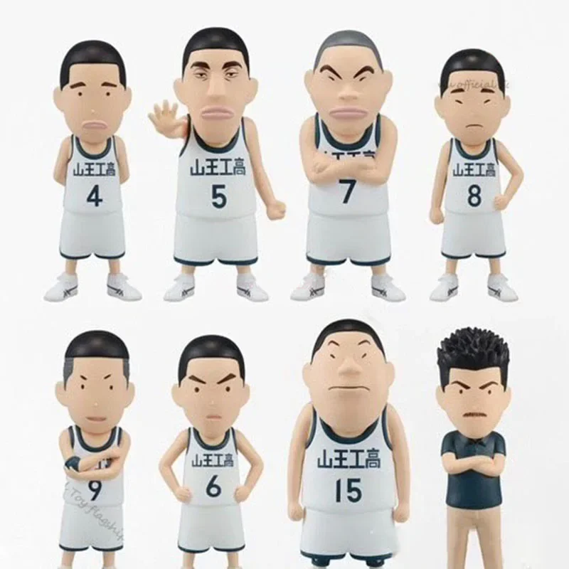 

Q Version Slam Dunk Anime Figure Akita Sannoh Kawaii Figurine Pvc Statue Model Boxed Collection Desktop Decorations Kids Toys