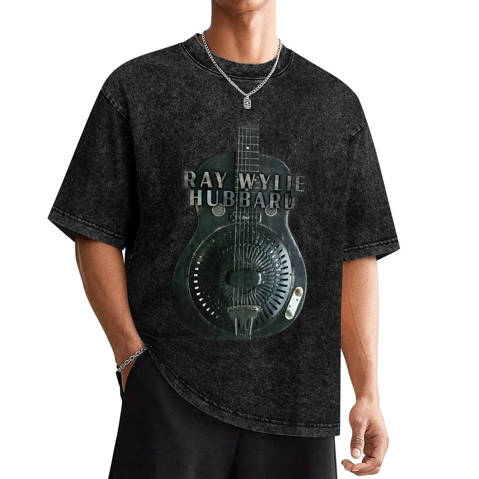 

Ray Wylie Hubbard T-Shirt summer clothes blue archive animal prinfor boys plus size tops men clothing