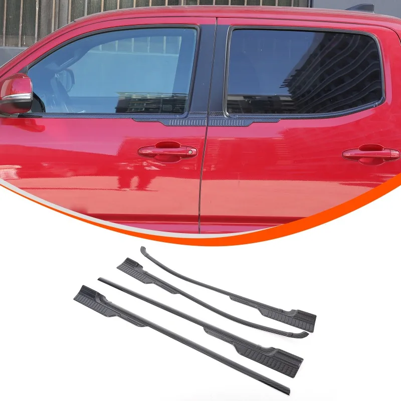 

ABS Carbon Fiber Lower Window Trim for Toyota Tacoma 2015-2022 Car Armrest Protector Car Accessories