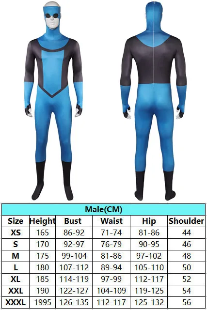 Invincible Mark Grayson Cosplay Fantasia Costume Zentai Jumpsuit for Adult Men Disguise Outfits Halloween Carnival Party Suit