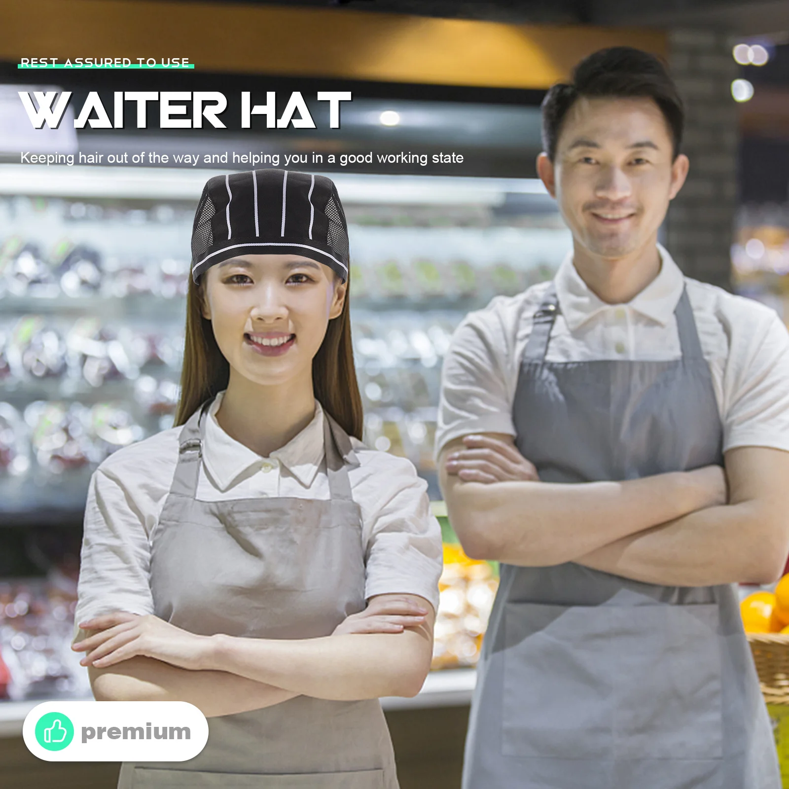 調節可能なシェフハット ユニセックス 男性 女性 キッチン クッキングハット プレミアムコットン素材 多目的 すべての年齢層に適しています