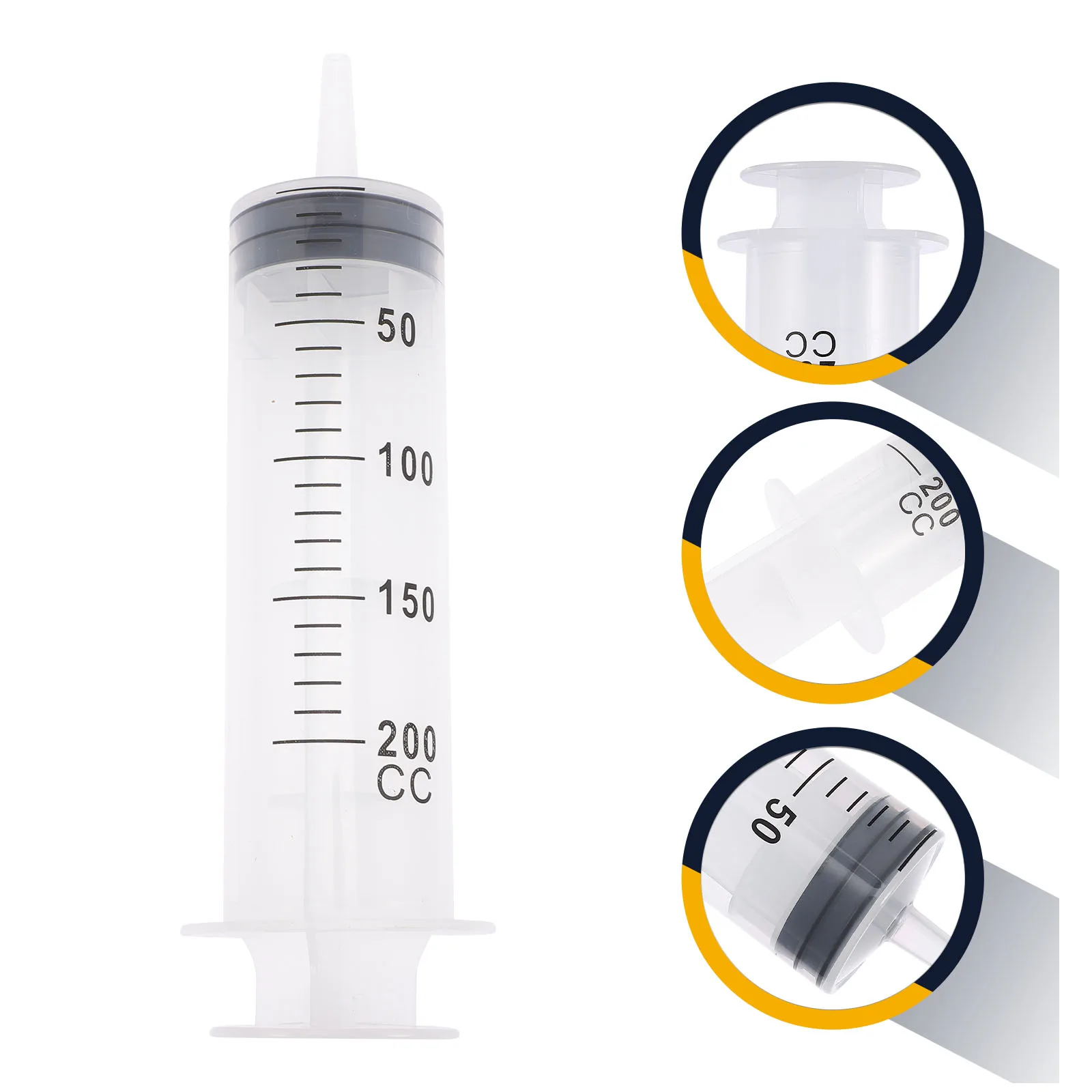 

Syringe Feeder with Scale for Liquid Transfer Feeding Rubber Tubing Light Weight