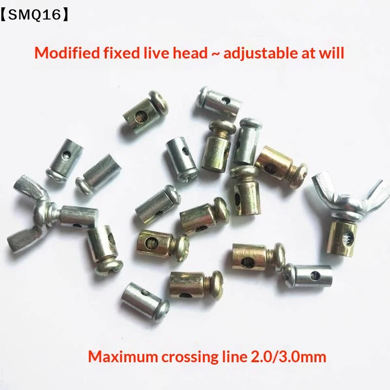 10Pcs E-Scooter Bicycle Kart ATV Accessories Motorcycle Throttle Cable Stopper Clamp Universal Choke Wire Adjuster Buckle【SMQ】