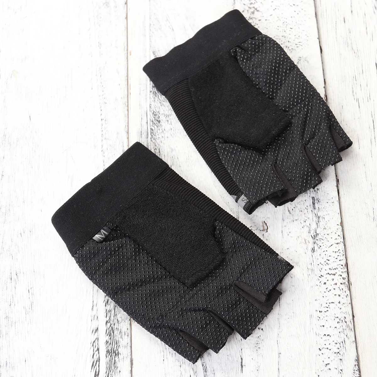 

Half Finger Half Finger Gloves Breathable Durable Kids Riding Running Black Biking Enthusiasts Gloves