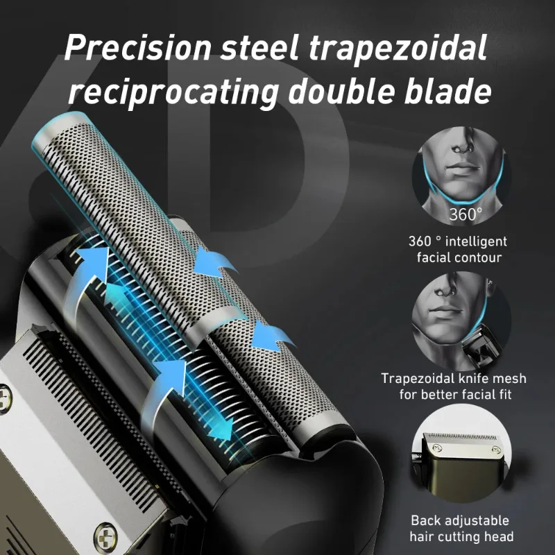 Xiaomi Original Electric Shaving Machine Wireless Foil Shaver Bald Rechargeable Machine Hair Cutting Machine Men\'s Razor 2024