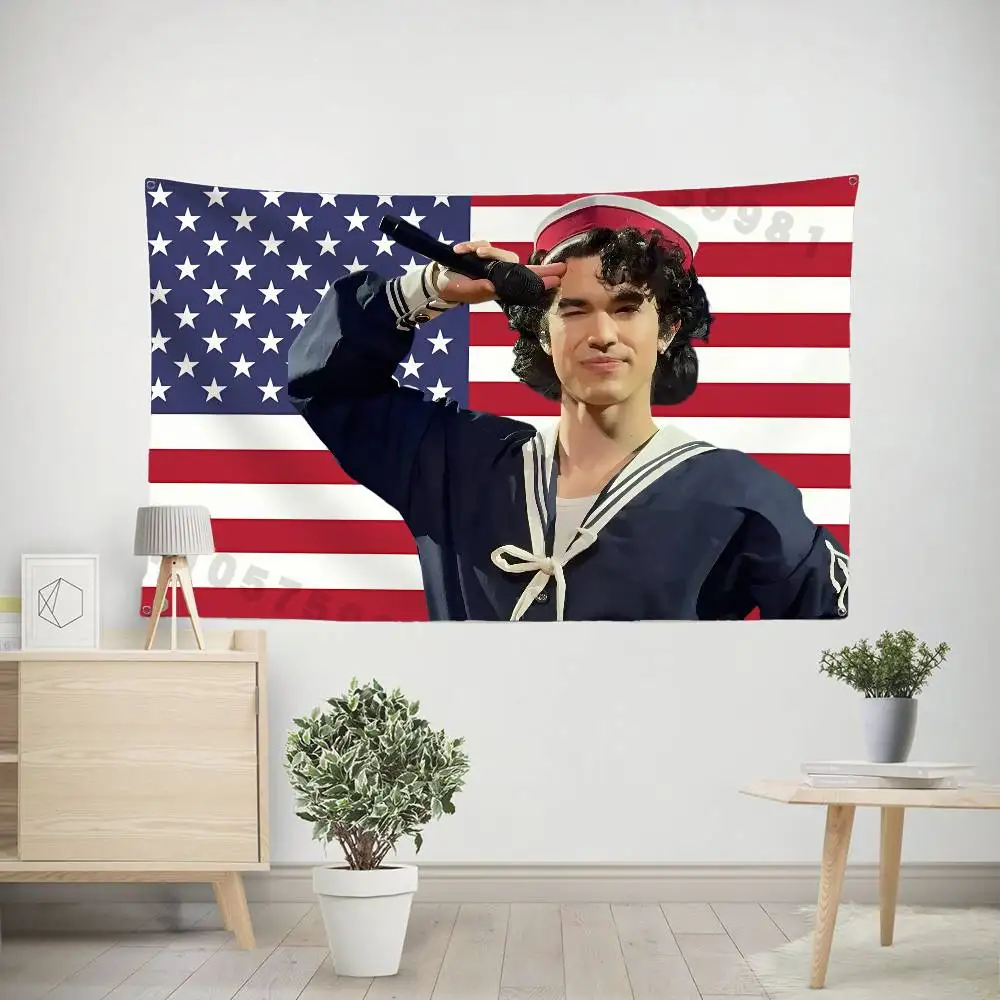 C-Conan G-Gray Flag Tapestry Banner For Bedroom Outdoor Living Room Restaurant Bar Wall Decor Party