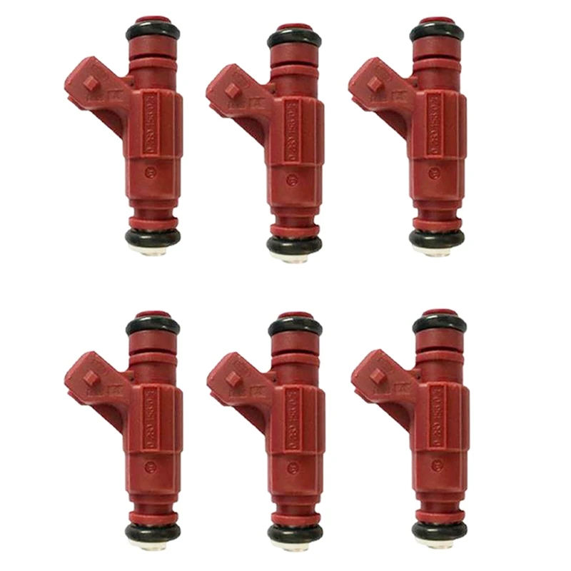 Fuel Injector Nozzle Accessories Parts For Ford Explorer 4.0L V6 2002 2003 2004 0280156028 -6Pcs