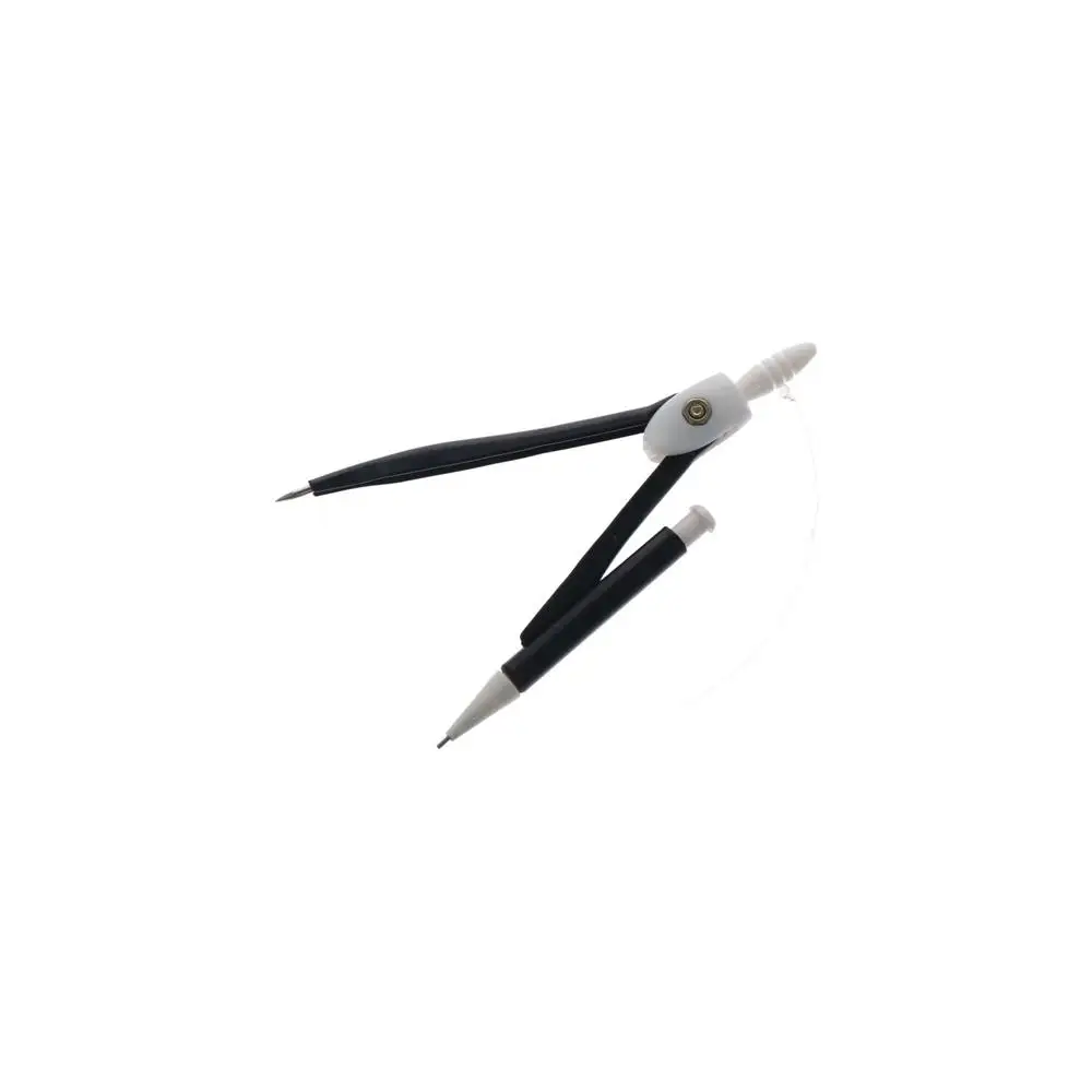 

With Pencil Refills Lead Compass Drawing Set High Precision Metal Geometric Drawing Ruler Pencil Attachment Art