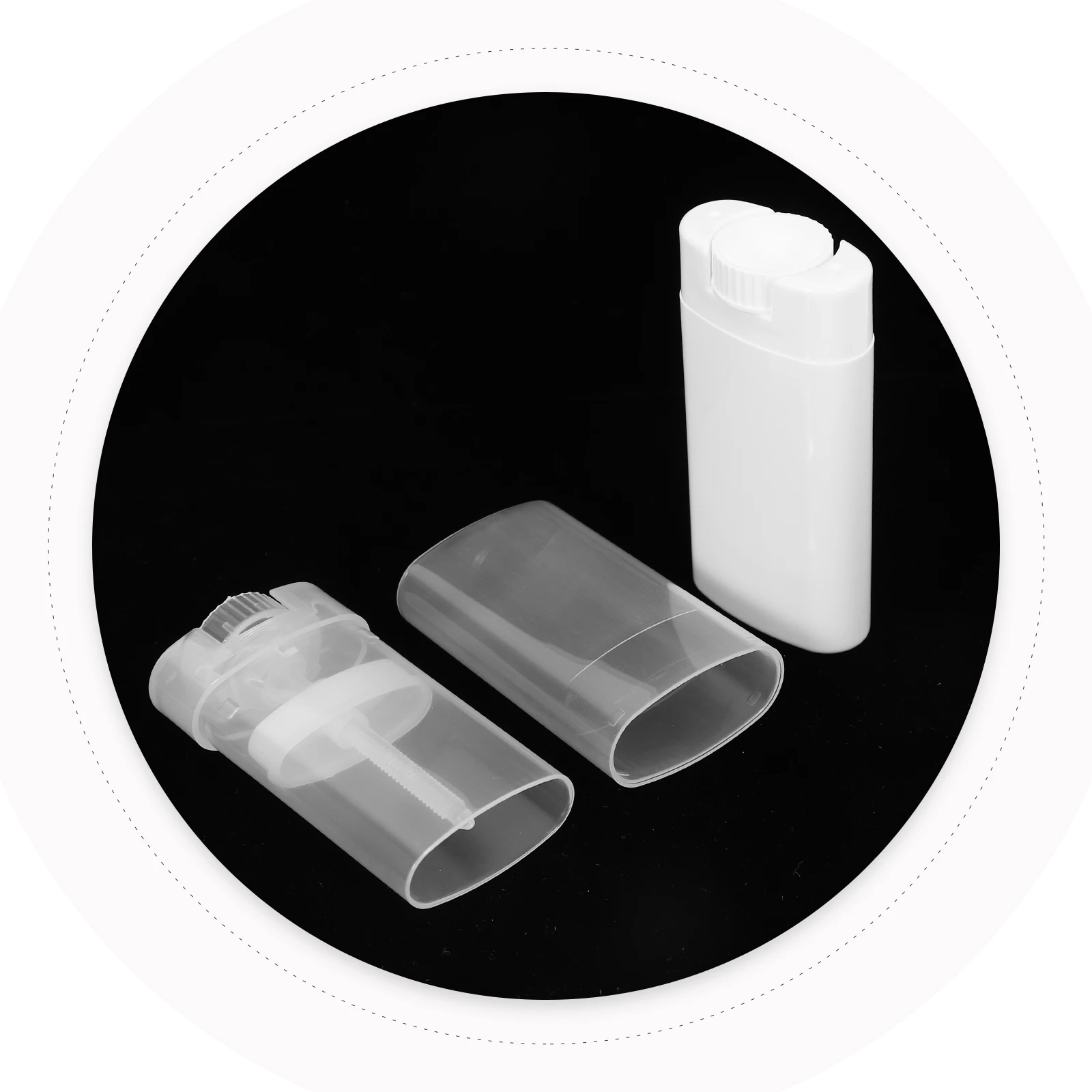 

12pcs Cream Containers Flat Bottles Plastic Empty Sub Holders Refillable Dispenser Toiletry Travel Storage Leakproof