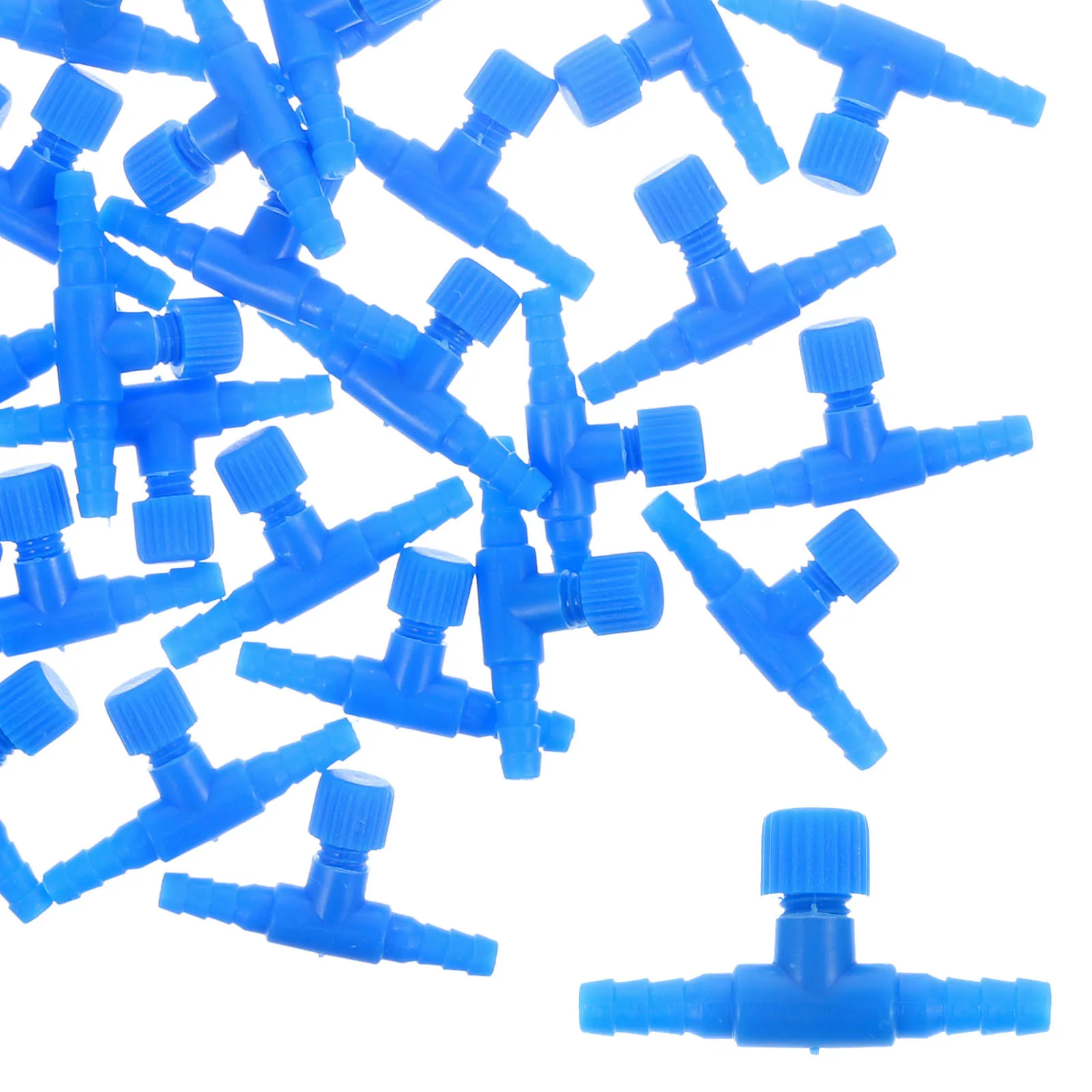 

30Pcs Wear Resistant Inline Aquarium Valves Plastic Mini Adjustable Air Control Regulator Fish Tank Tubing Connector