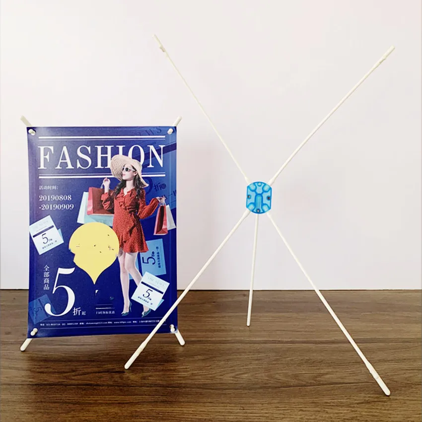 40pcs A3A4 Mini X Banner Advertising Display Poster Stand Desktop Promotion Exhibition Trade Show Booth Economy Type