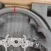リアルカーボンファイバーステアリングホイールトヨタ GR ヤリス 2020 2021 2022 2023 GR カローラ 2023 2024 レザーレーシングステアリングホイール 4