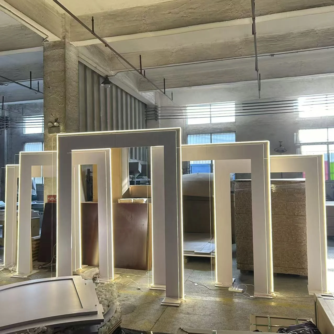 

#@Wedding Arch LED Luxury Event Backdrop