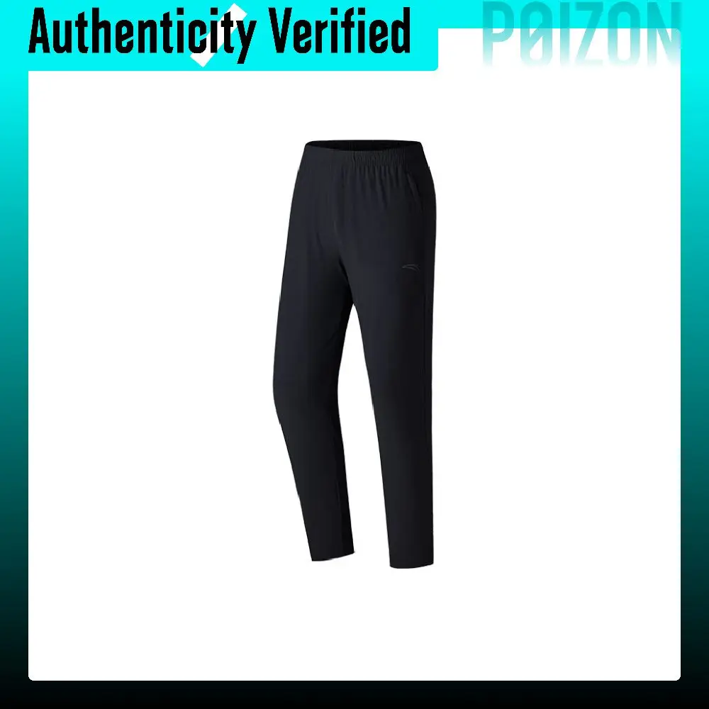 Anta Running Collection Sports Pants Men's Basic Black 152525501-2