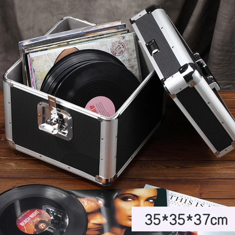 トップオープン分離アルミツールボックス 10/12 インチ DVD フィルム収納ボックス防湿ハードウェアツール機器収納ツールケース