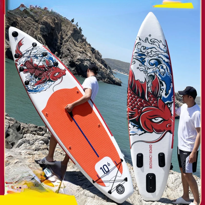 

Paddle board standing inflatable foldable SUP paddle board adult surfboard water racing paddleboard paddle board yoga