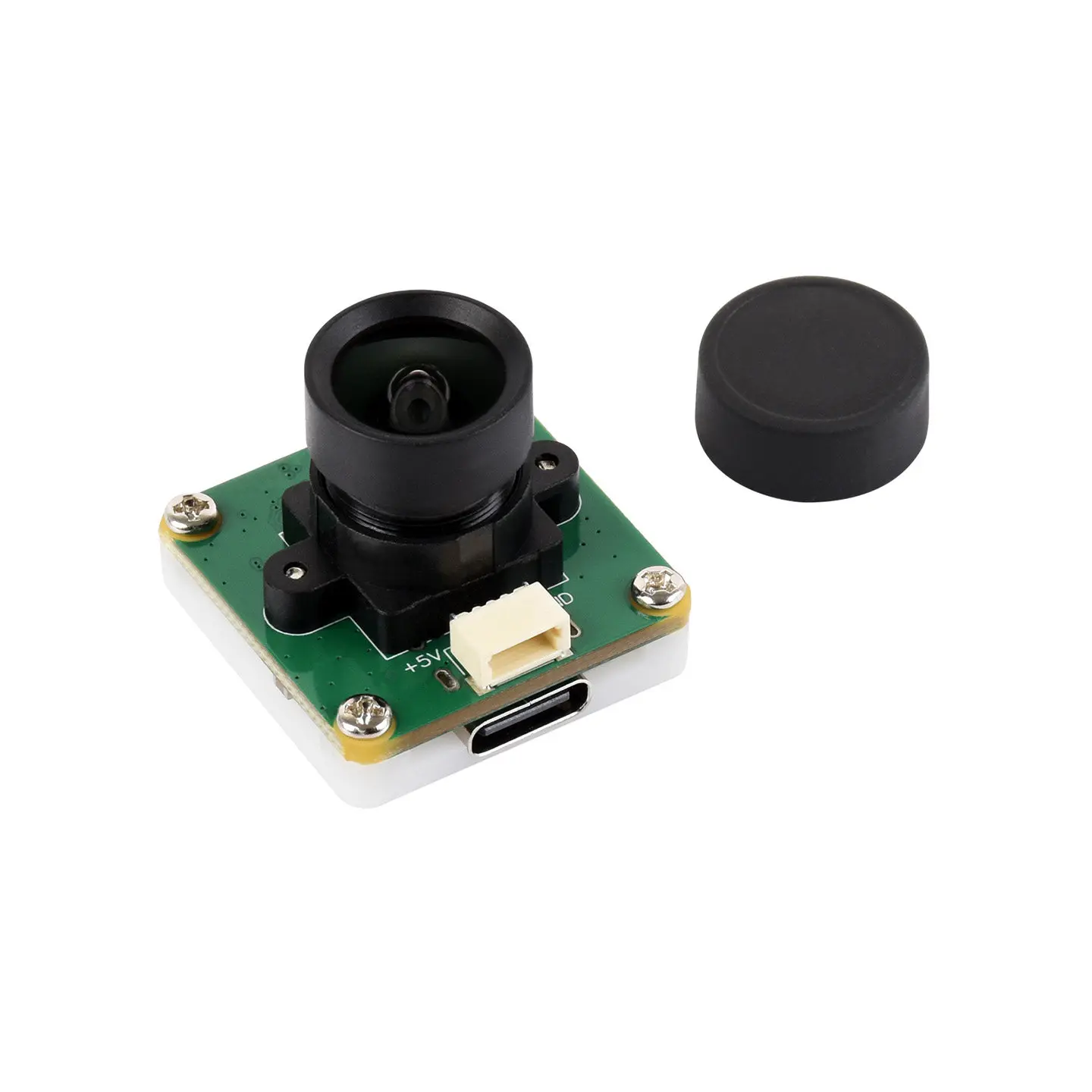 Waveshare OV2735 USB Camera Module, 2MP, Compatible with Raspberry Pi 5, Jetson, RDK, USB2.0, Distortion-Free