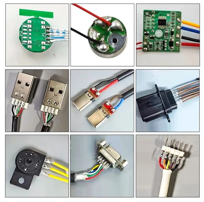 Hot110V/220V LED Strips Welding Wire Machine Fixture Stand Wire Connect LED Plate Light Tin Soldering Machine