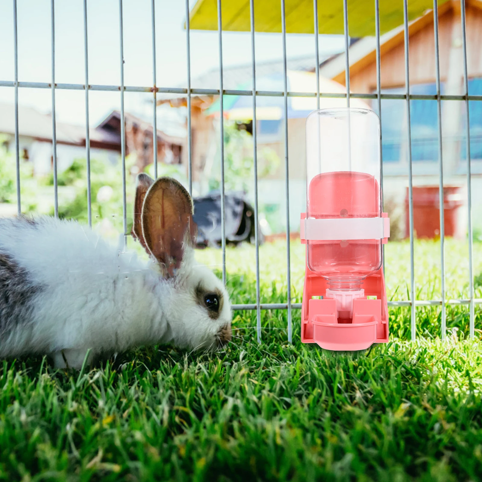 

Pet Water Feeder Bottle Portable Hanging Dispenser for Hamster Rabbit Cat Dog Travel Safe PP Material Pet Supplies