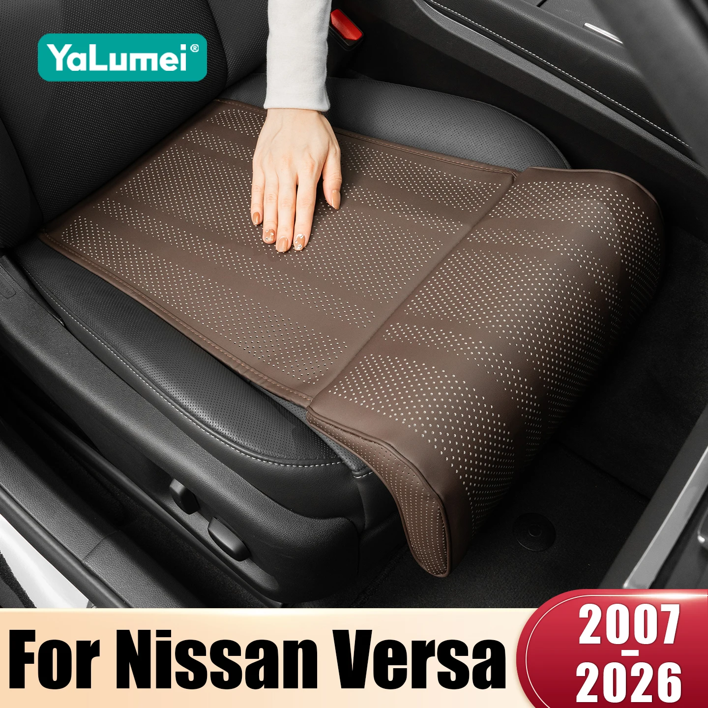 

For Nissan Versa 2007-2017 2018 2019 2020 2021 2022 2023 2024 2025 2026 Car Driver Seat Leg Support Extension Mat Cushion Pad