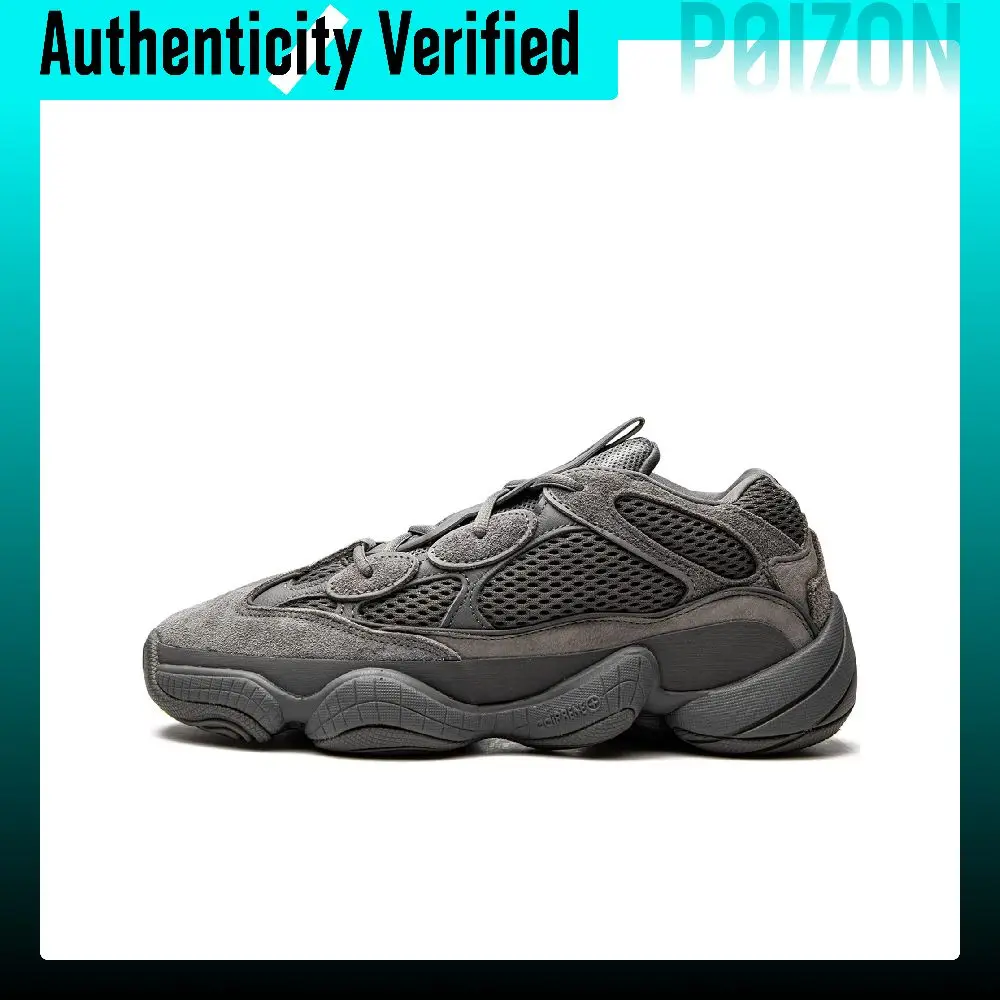 Adidas Originals Yeezy 500 Chunky Sneakers Unisex Low-top Earth Gray GW6373