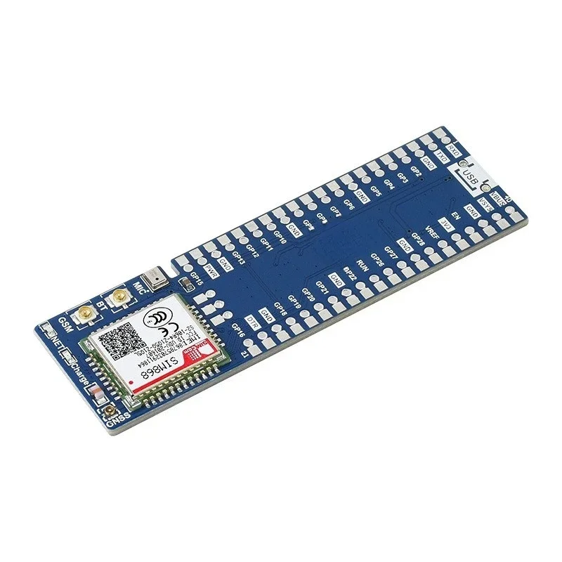 Raspberry Pi Pico GSM/GPRS/GNSS expansion board SIM868 module to make calls and send messages