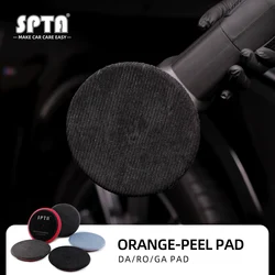 (Single Sale) SPTA 5 Inch Denim Orange Peel Removal Polishing Pad Sanding Buffing for 125mm Backing Plate Polisher Disc