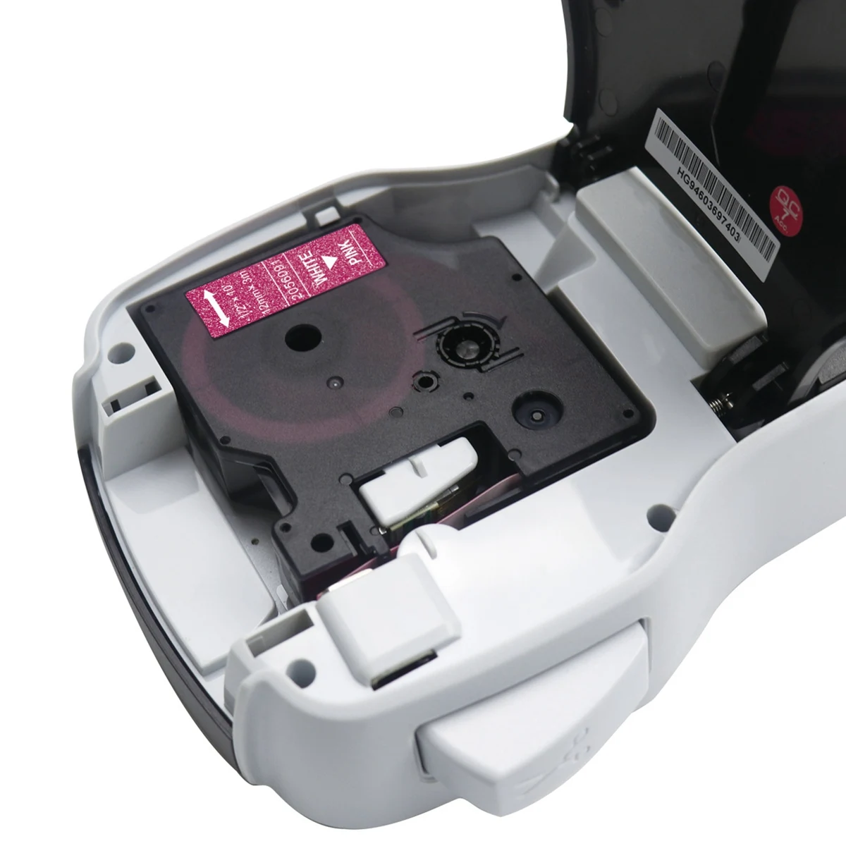 

ABSK-3-Pack For DYMO COLORPOP Label Tape White Print On Blue/Pink/Purple Glitter 12Mm For Label Maker, Label Manager 160 280