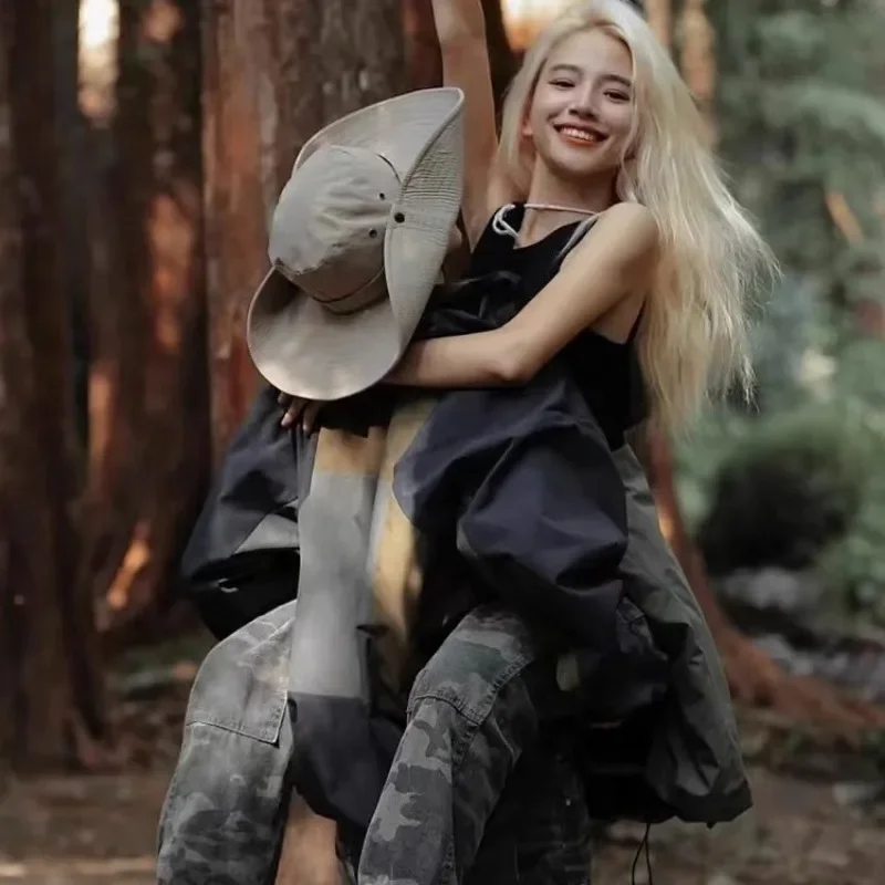 جديد الشمس حماية قبعة صيد الصيف تنفس شبكة التخييم التنزه قبعات المضادة للأشعة فوق البنفسجية قبعة الشمس تسلق الجبال قبعات الرجال بنما قبعة