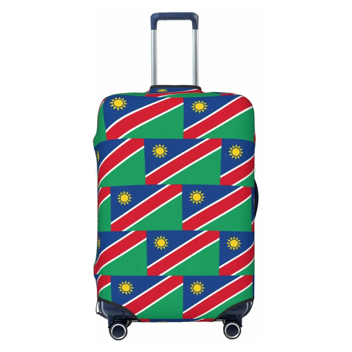 

Flag Of Namibia Travel Luggage Cover Elastic Suitcase Cover Protector Fit 18-32 Inch