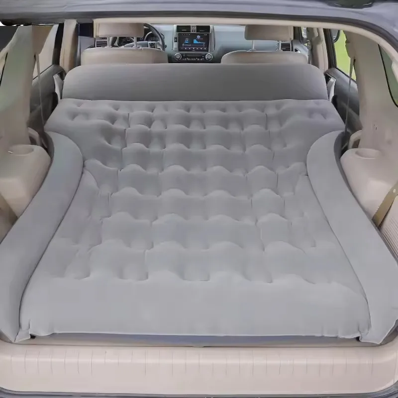 Car Travel Inflatable Bed SUV Rear Seat Trunk Universal Mattress Air Bed Auto Supplies