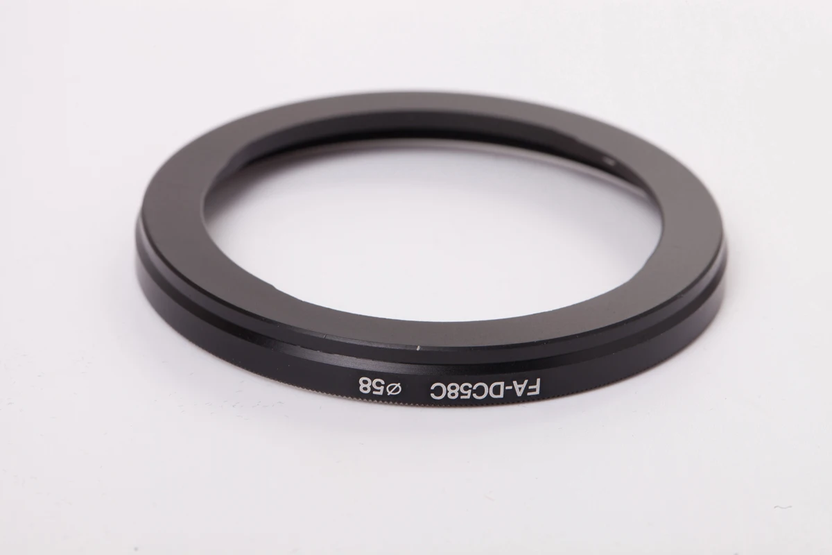 58mm Camera Lens Filter Adapter Ring for Canon PowerShot G1X FA-DC58C