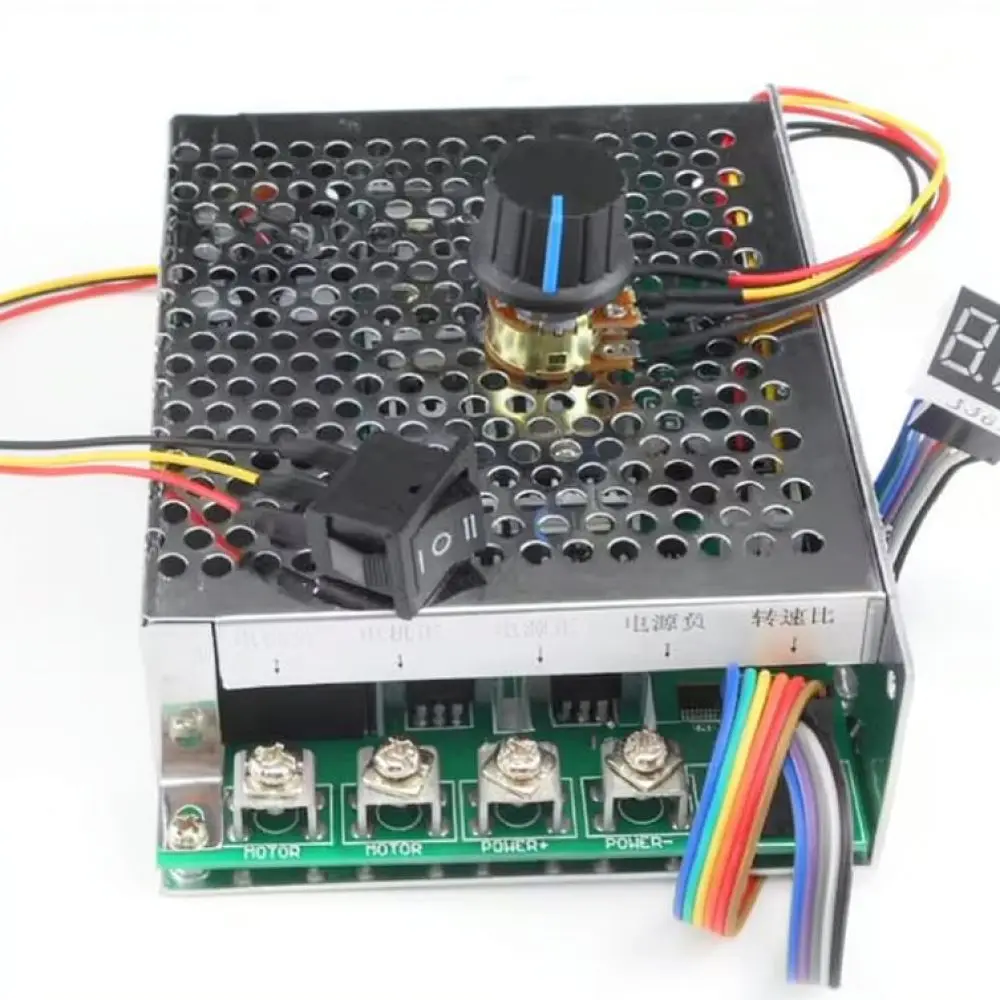 Electronic Motor Governor For Haisenda 12V 24V 48V DC Supply 60A Variable Speed Drive Forward Reverse Control Switch Unit