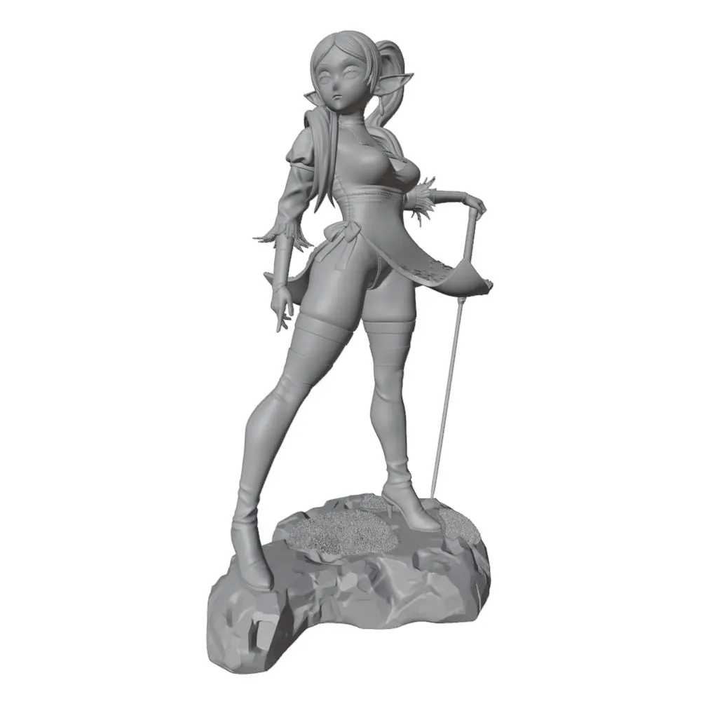 75mm-250mm NSFW Sexy Girl Resin Model Kits GK Miniature 3D Printed Gray Model Figurine DIY Doll Model Unassembled And Unpainted