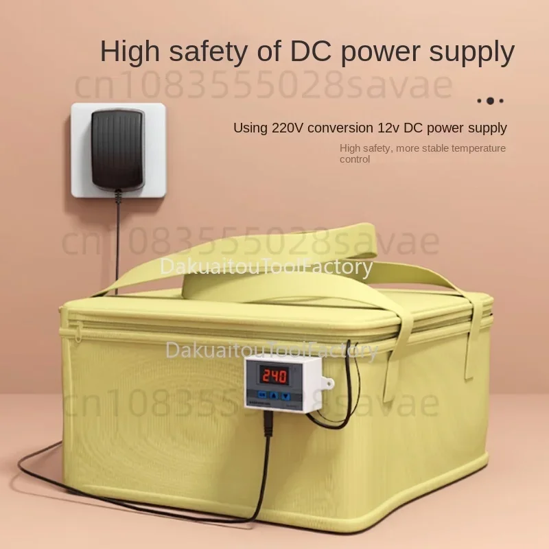 New high-quality precise temperature control 0.1 ℃ 220V to DC12V power supply household fermentation insulation oven