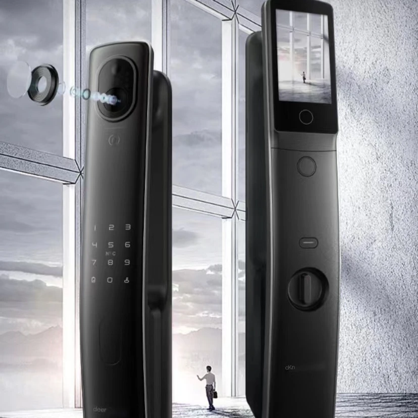 M-S50M Pro-1-1 Mijia Mihome Security Protection Digital Electronic Password/NFC/Doorbell Smart Finger Vein Door Lock