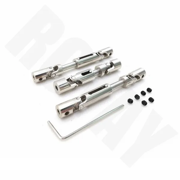 Crawler Auto Metalen Aandrijfas Voor Wpl Rc B14 B24 C24 34 B16 36 D12 Mn 40 D90 91 D99s auto Vrachtwagen Upgrade Onderdelen