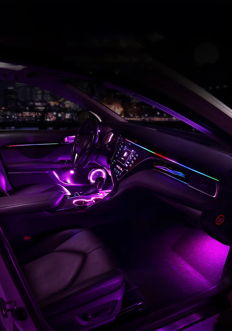 Ezonetronics Ambient Light LED For Toyota Camry 2018-2023 Atmosphere Environmental Molded Trim Ambilight Lighting Dynamic Magic