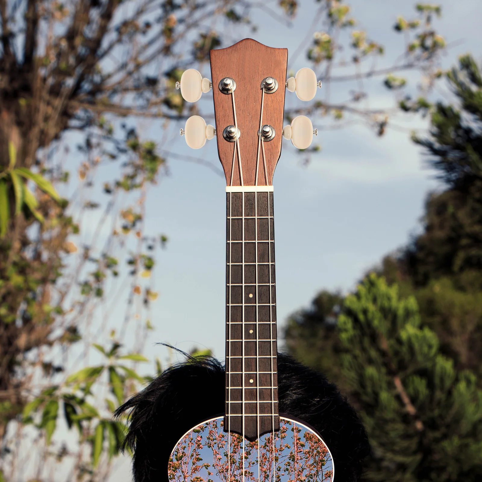 

Ukulele Rotation Tuners Tuning Keys Pegs Locking Friction for Musical Instruments Part