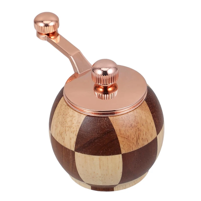 

The Newhand Crank Wooden Pepper Grinder. Manual Salt And Pepper Grinder, Modern Wooden Spice Shaker For Home Cooking