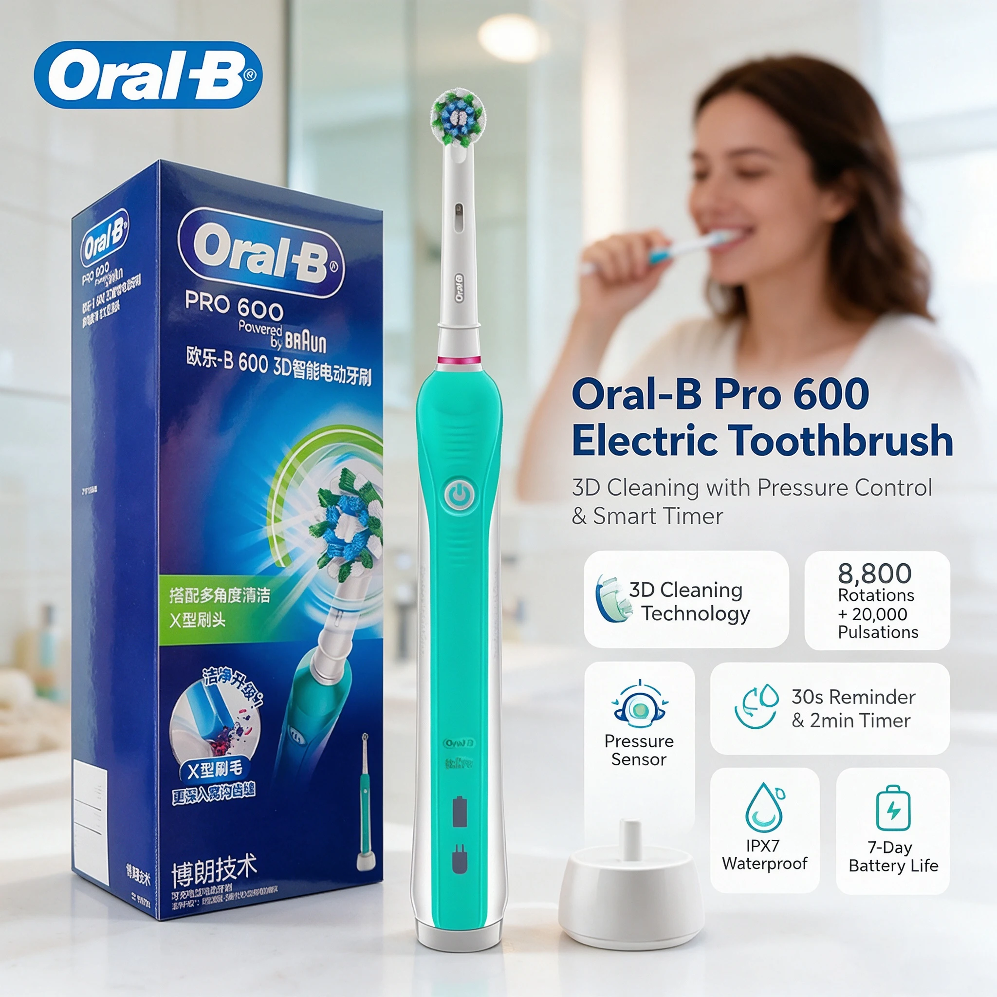 oral-b-pro600-d16-3d-rechargeable-electric-toothbrush-adult-teeth-cleaning-2-mins-timer