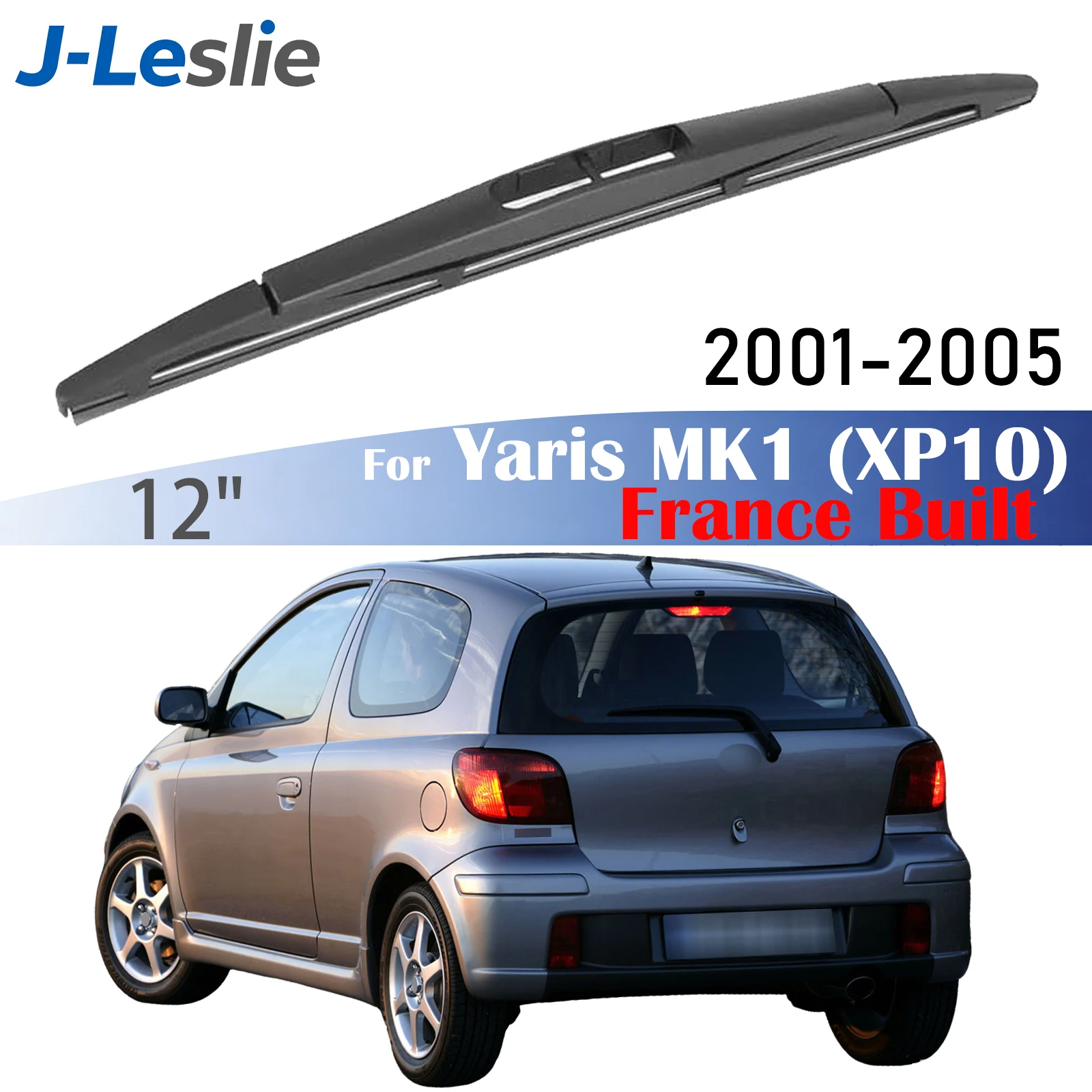 12" Rear Wiper Blade For Toyota Yaris MK1 XP10 France Built 2001-2005 Windshield Windscreen Wipers Washer Window Accessories