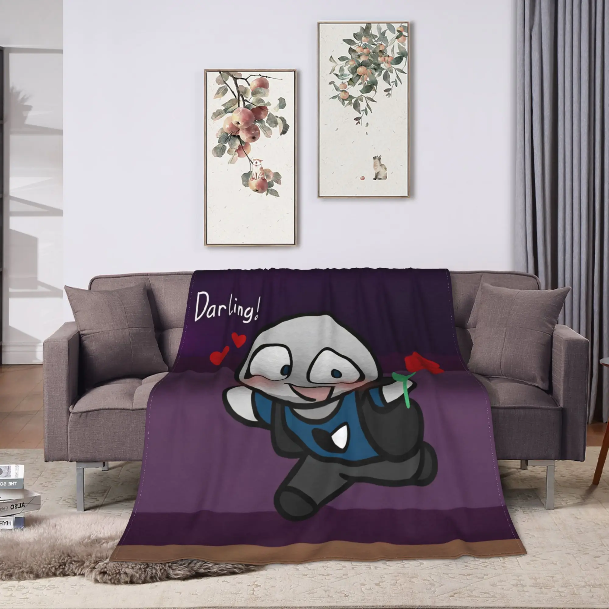 Peter Game Y-Your B-Boyfriend Throw Blanket  Flannel Bedspread For Couch Chair Sofa Bed Novelty Sofa Bed Cover