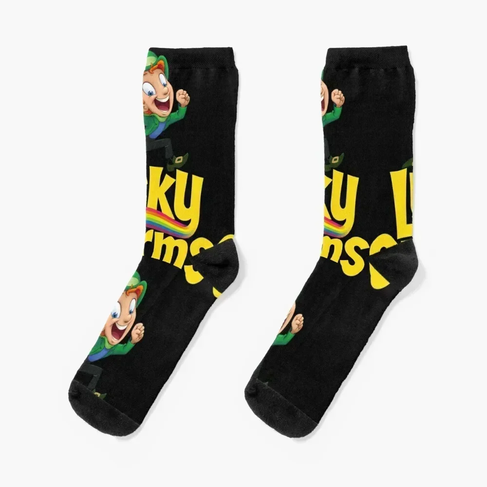 

lucky charms Socks christmas gifts floor japanese fashion gym Socks Male Women's