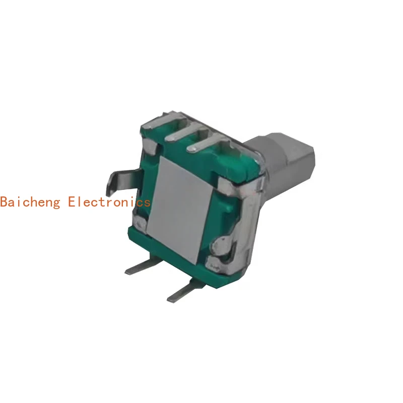 10PCS EC11 encoder rotation 360 30 fixed point 15 pulse car potentiometer half shaft 14mm without press switch