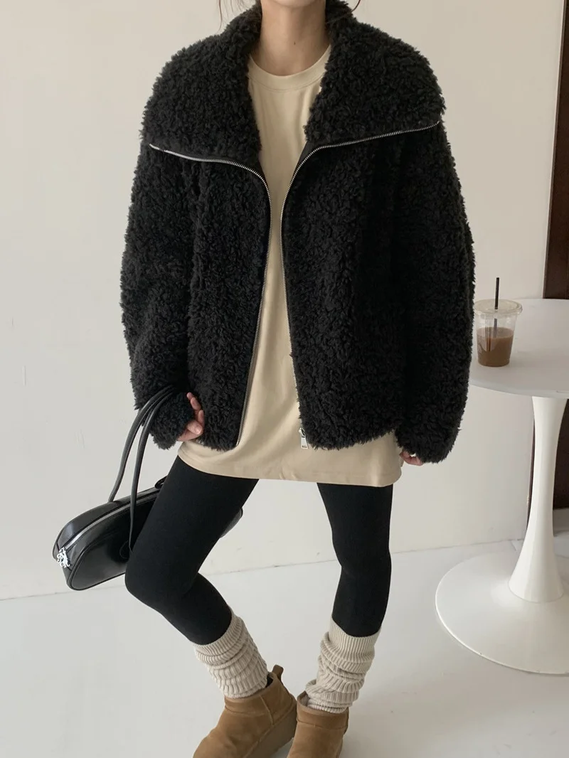 

Куртка из овечьей шерсти, женский топ, женский носимый воздушный хаки, софтшелл, армейский зеленый массивный разноцветный бесшовный цвет с мокрым эффектом