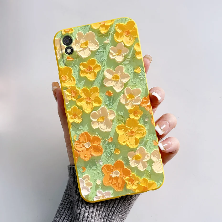 For xiaomi redmi 9A 9AT 9i Case Silicon Cute Panda Pattern TPU Protector Phone Cover Back Cases For Redmi 9A Redmi9A Case Fundas