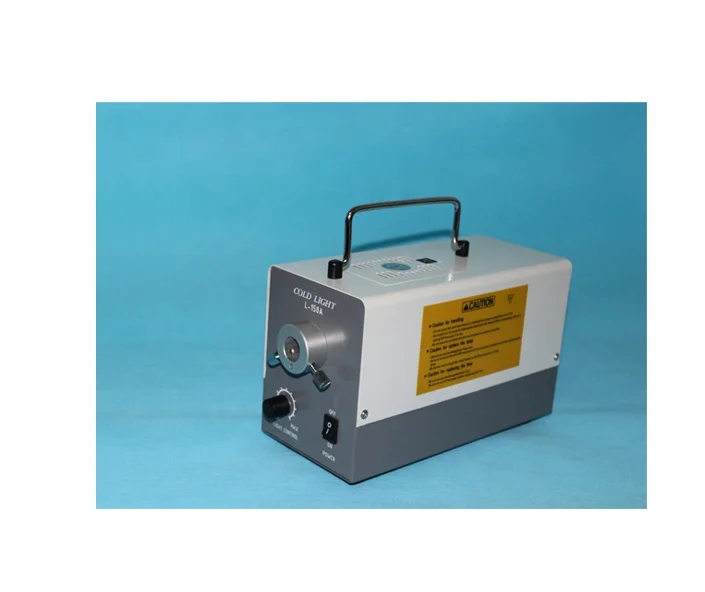 L-150A-1 Single Optical Fiber Cold Light Source Microscope Auxiliary Illumination With 150W Halogen Lamp