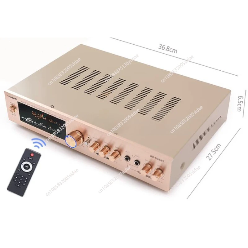 2000W Bluetooth Power Amplifier Audio Subwoofers Home Karaoke theater KTV HiFi Stereo Surround Sound Digital Amplifiers