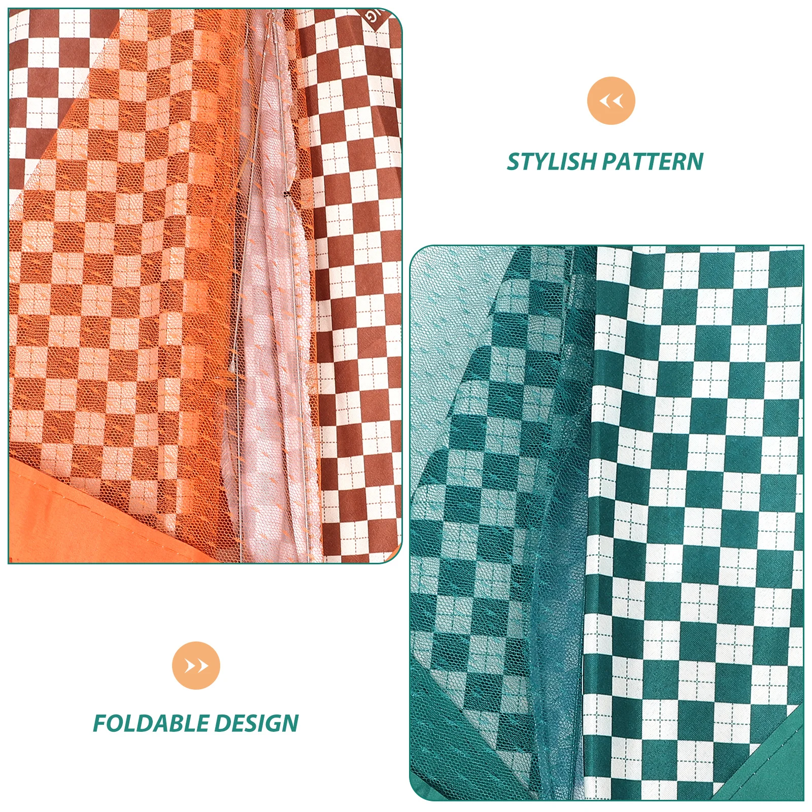 

2pcs Foldable Food Covers Mesh Kitchen Protectors Reusable Outdoor Dining Table Covers Household Multi-Purpose Picnic